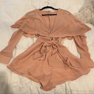 Cotton Candy Sheer Romper